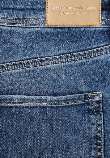 Street One Barrel Jeans | Medium Blue 381568