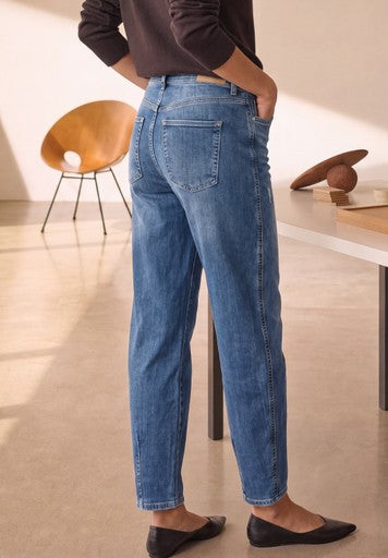Street One Barrel Jeans | Medium Blue 381568