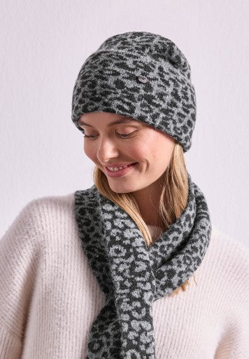 Street One Leo Beanie | Black/Grey 573161