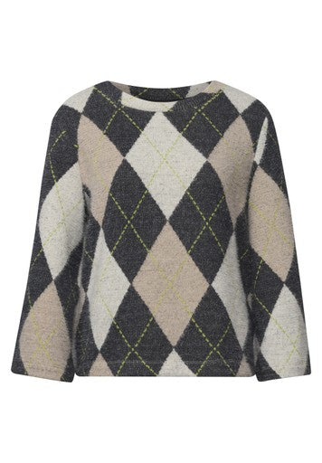 Street One Fluffy Shirt | Grey 37868