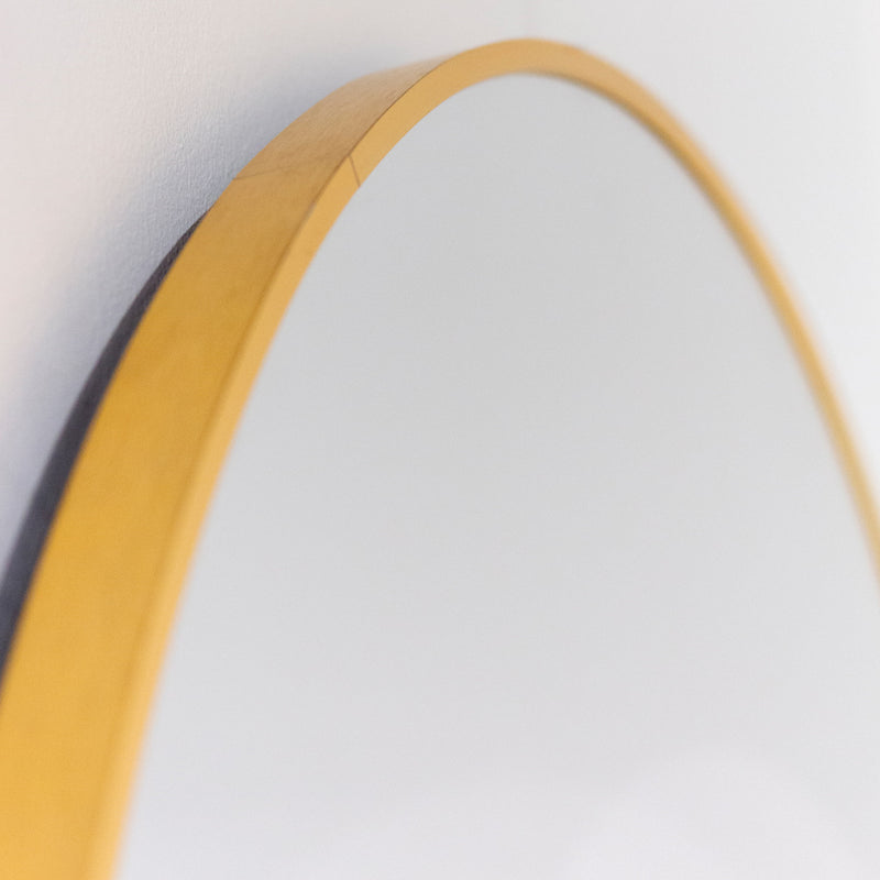 TARA Modena Floor Standing Mirror | Gold TL6044