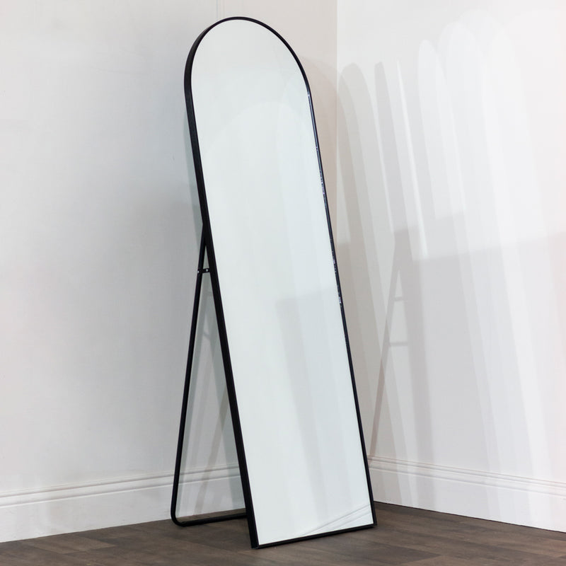 TARA Modena Floor Standing Mirror | Black TL6045