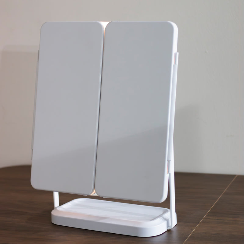 TARA Hollywood Recharge Portable Mirror | White TL7196
