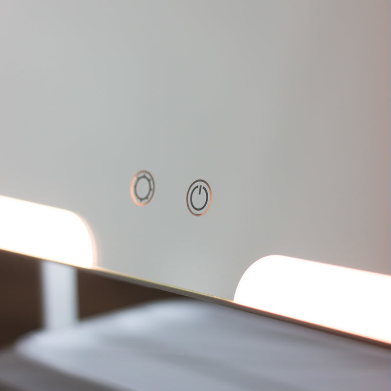 TARA Hollywood Recharge Portable Mirror | White TL7196