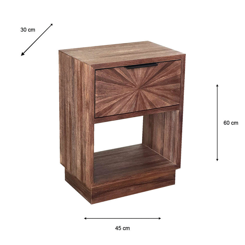 TARA Ray Locker  | Dark Teak TL7277