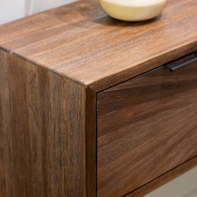 TARA Ray 2-Drawer Console Table |  Dark Teak TL7283