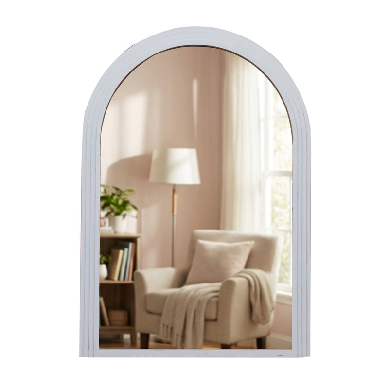TARA Stepped Arched Wall Mirror | Oyster TL7371