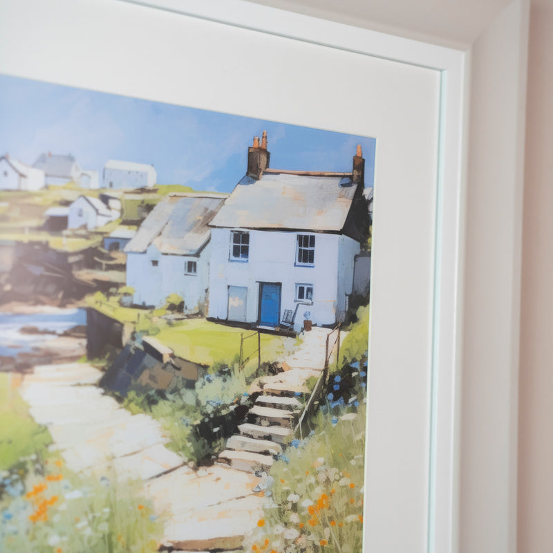 TARA Framed Print Seaside Cottage | TL7377