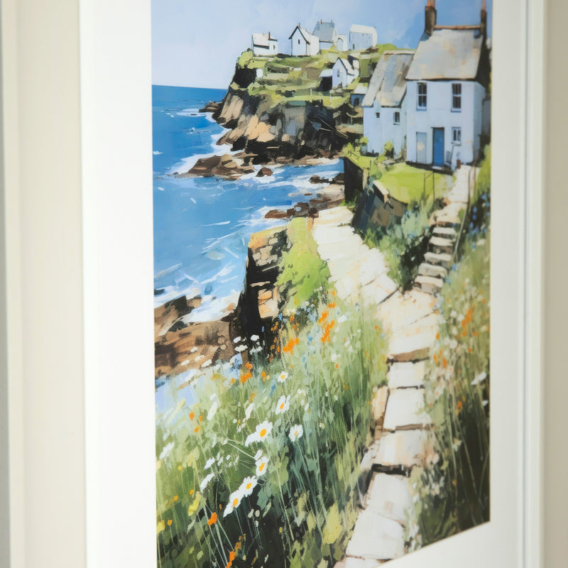 TARA Framed Print Seaside Cottage | TL7377