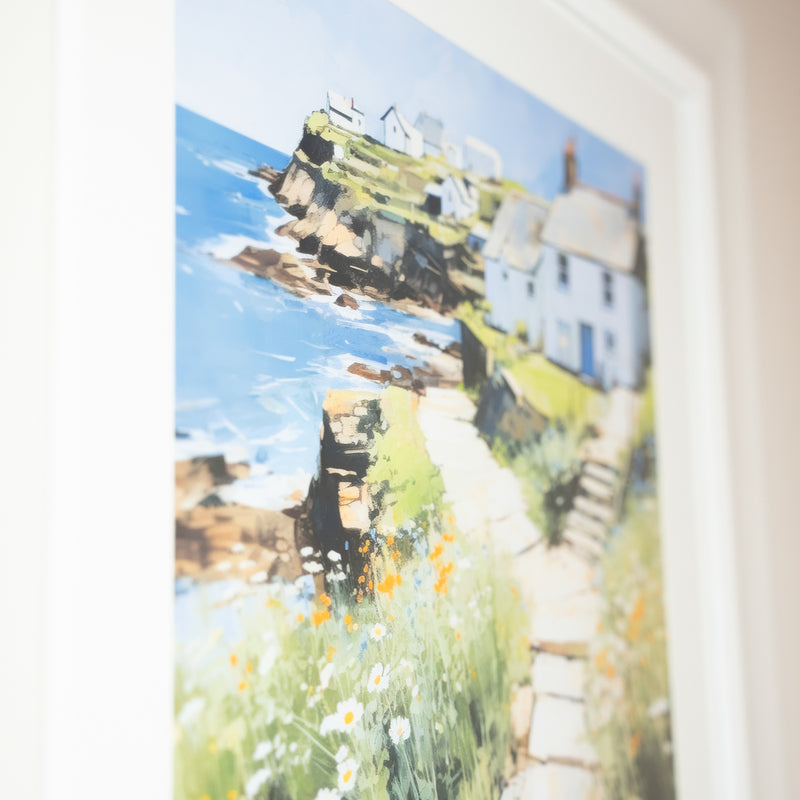 TARA Framed Print Seaside Cottage | TL7377