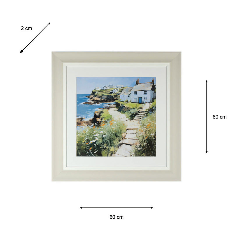 TARA Framed Print Seaside Cottage | TL7377
