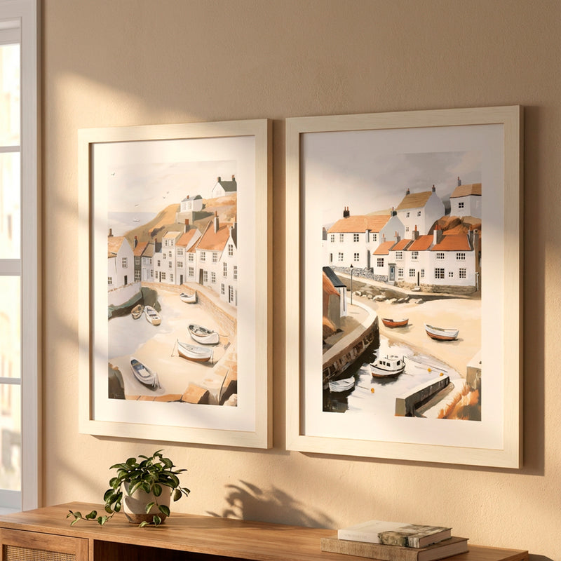 TARA Framed Print Beached Fishing Boats | TL7379