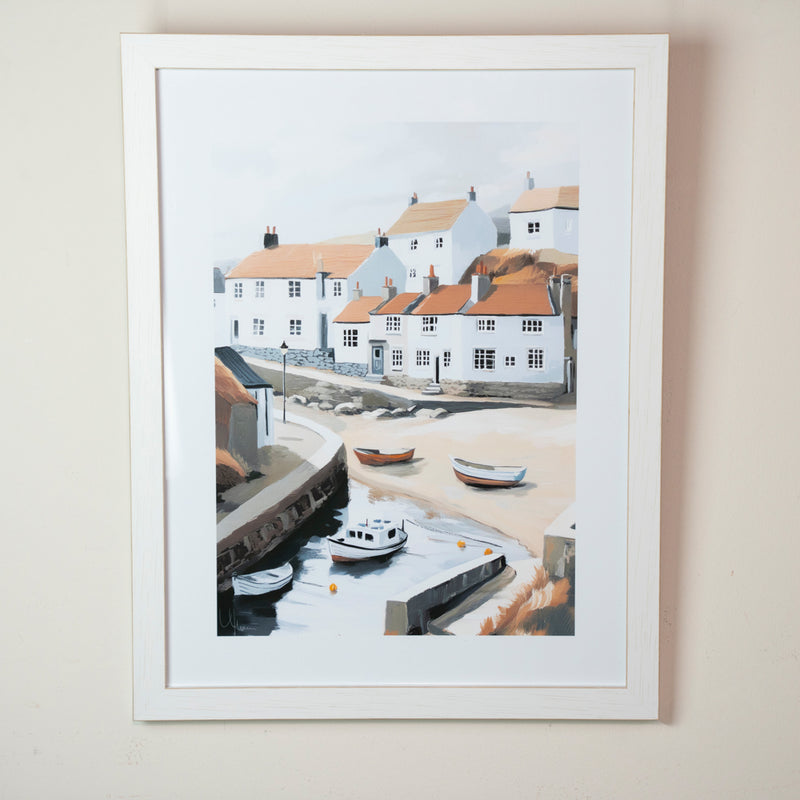 TARA Framed Print Beached Fishing Boats | TL7379