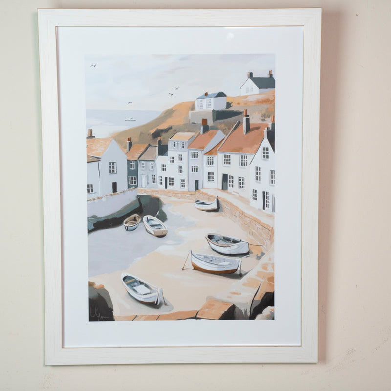 TARA Framed Print Beached Fishing Boats | TL7379