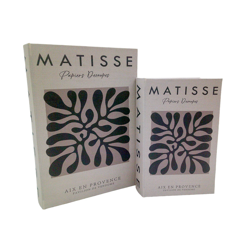 Set of 2 Book Box Matisse | TL7396