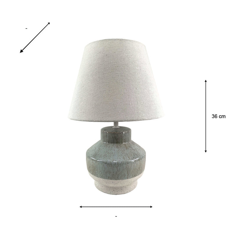 TARA Presley Ceramic Bedside Lamp | Natural TL7428