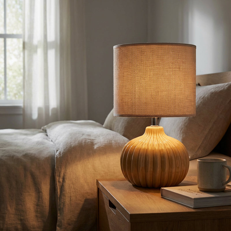 TARA Dakota Ceramic Lamp | Muted Yellow TL7435