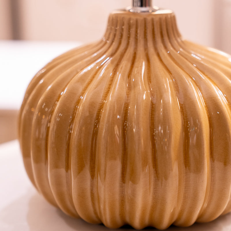 TARA Dakota Ceramic Lamp | Muted Yellow TL7435