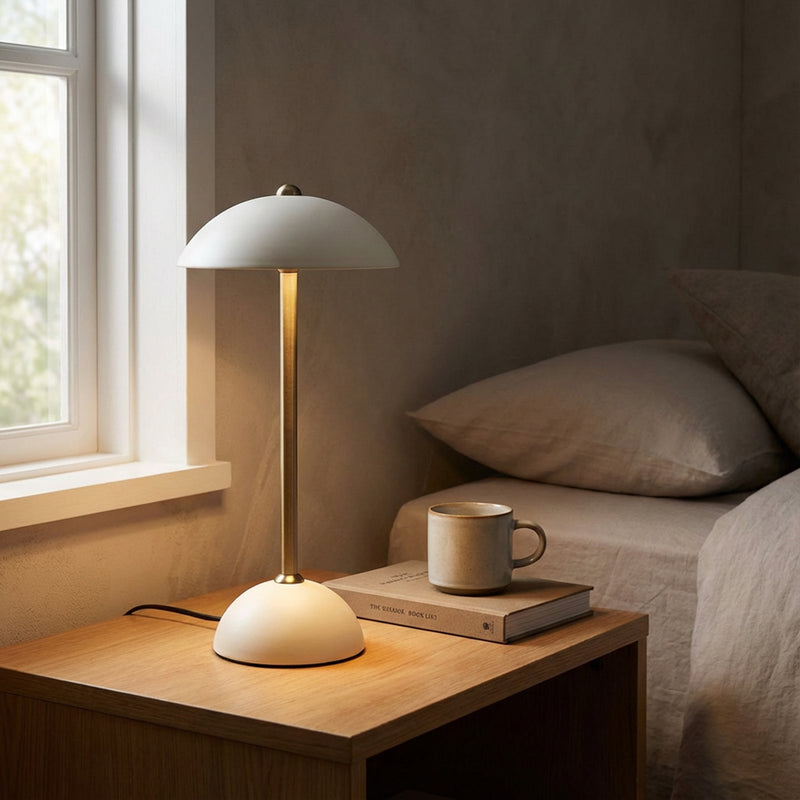 TARA Apollo USB Rechargeable Lamp | Cream TL7449