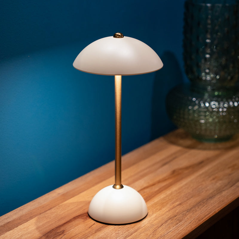 TARA Apollo USB Rechargeable Lamp | Cream TL7449