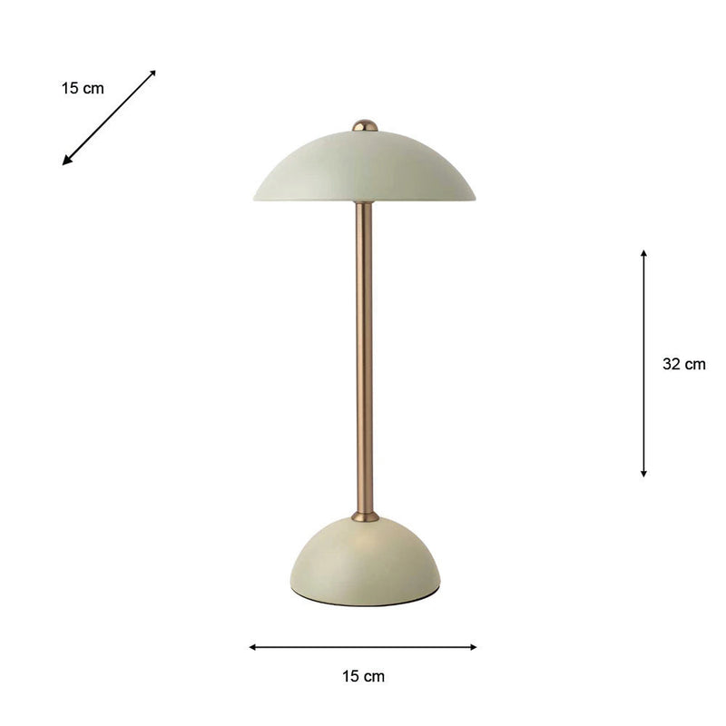 TARA Apollo USB Rechargeable Lamp | Olive TL7450