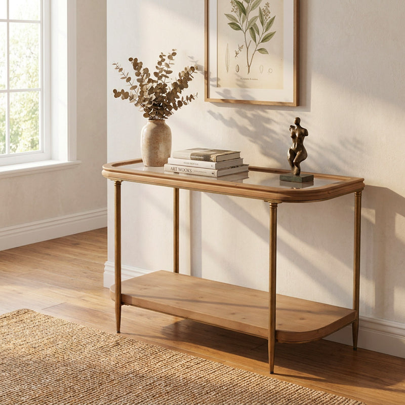 TARA Alana Console Table | Brown TL7508