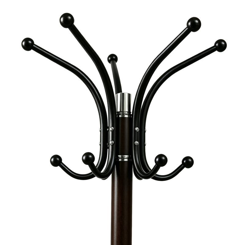 Colton hat and coat stand | Dark Oak/Black TL7518