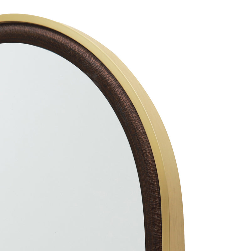 Tara Venice Pill Mirror 120cm | Gold Dark TL7658