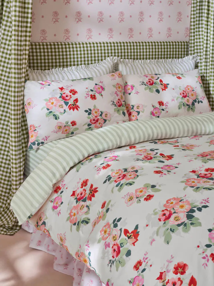 Cath Kidston Floral Bunches Quilt Set | Green
