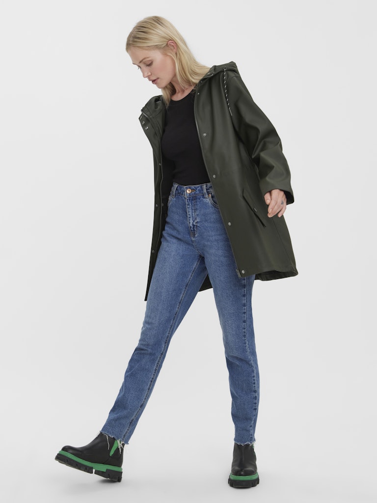 Vero Moda Malou Coated Jacket | Peat