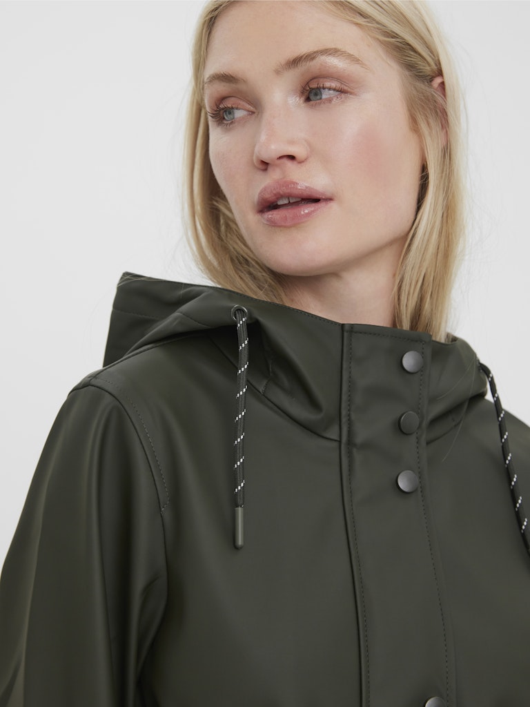 Vero Moda Malou Coated Jacket | Peat