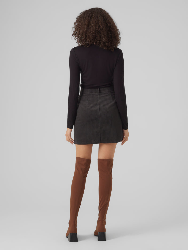 Vero Moda Rollneck Top | Black