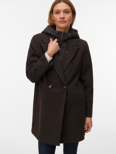 Vero Moda Grace Coat | Chocolate 10332379
