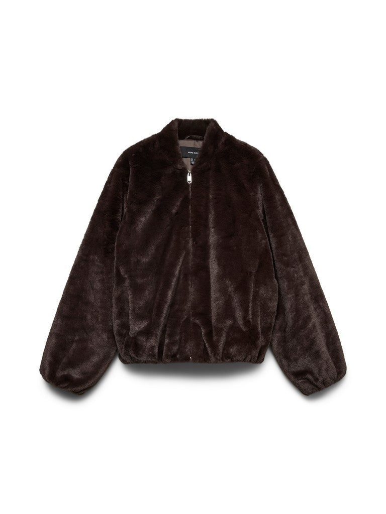 Vero Moda Sonjaliga Short Jacket | Chocolate