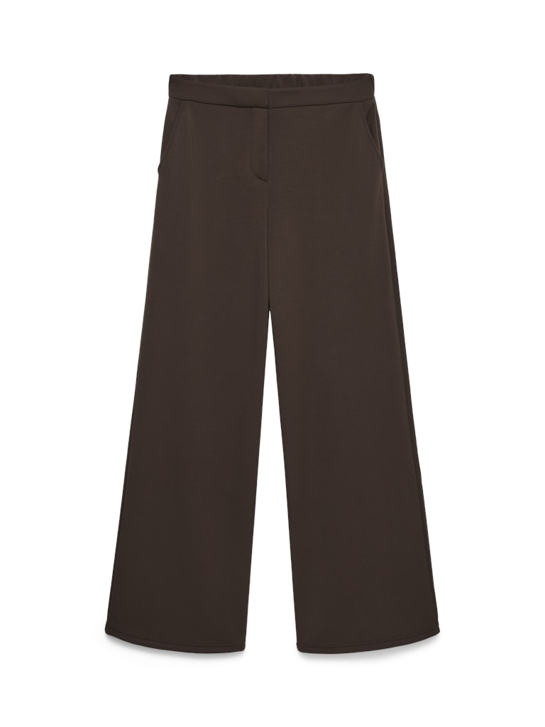 Vero Moda Bellis MW Wide Leg Trousers | Chocolate