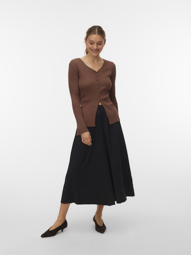Vero Moda Friba HW Wide Pant  | Black