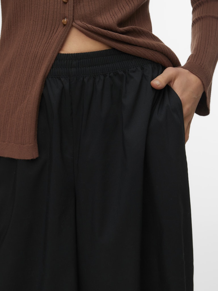 Vero Moda Friba HW Wide Pant  | Black