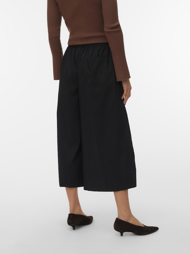 Vero Moda Friba HW Wide Pant  | Black