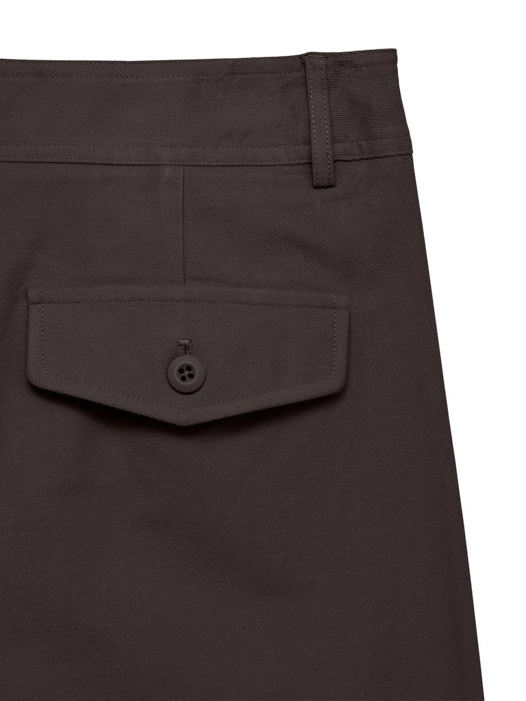 Vero Moda Sofia MW Barrel Pant | Chocolate