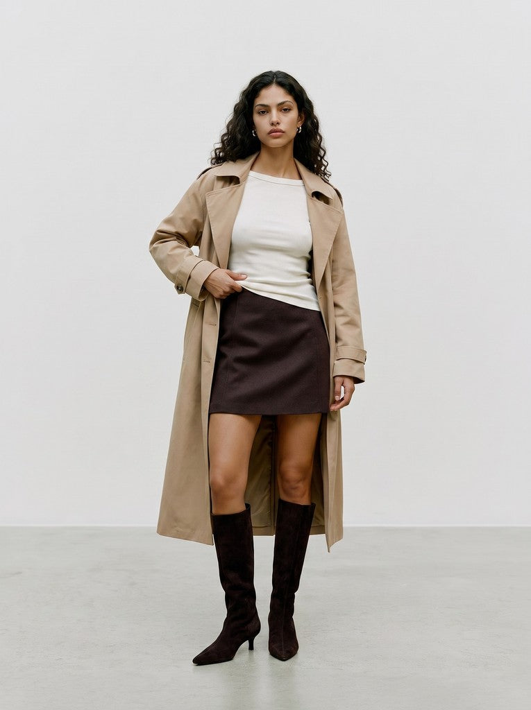 Vero Moda Fortune allison HW Short | Chocolate