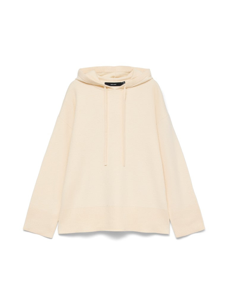 Vero Moda Gold Lux LS Hoodie Pullover | Birch