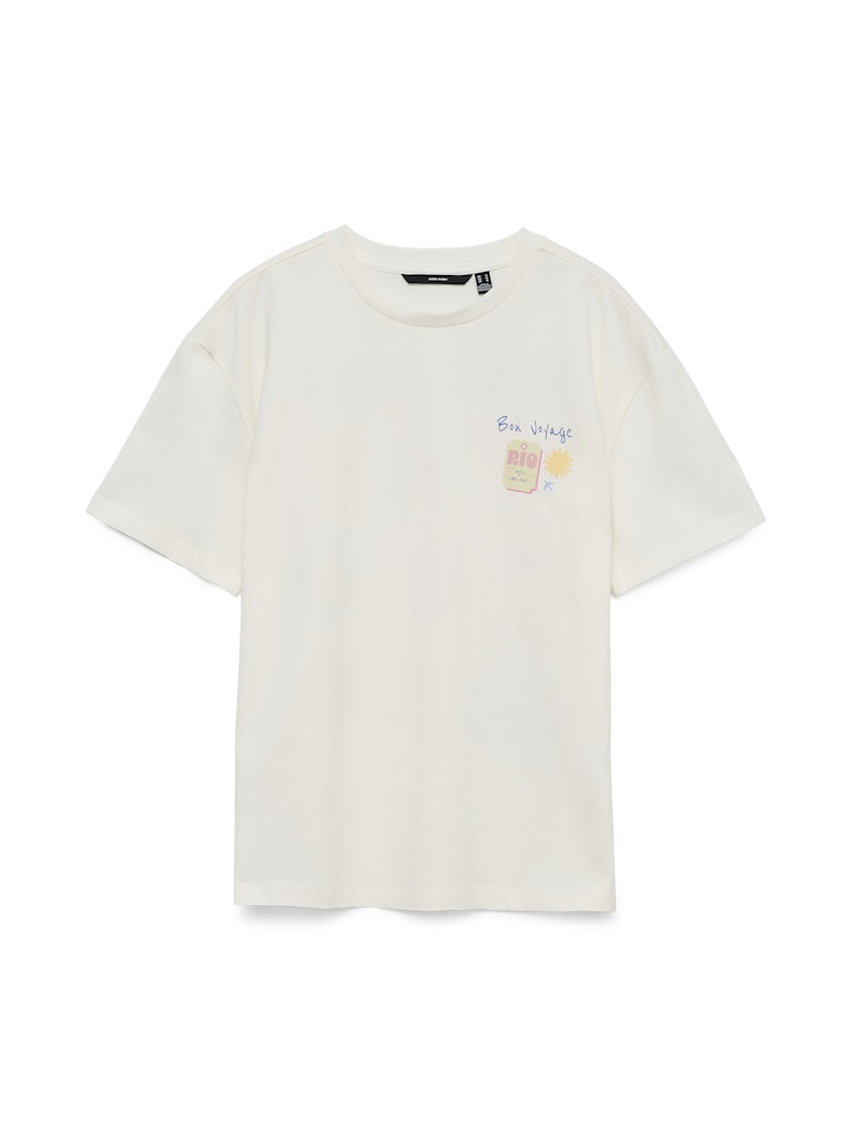 Vero Moda Ninna Mia SS Top | White