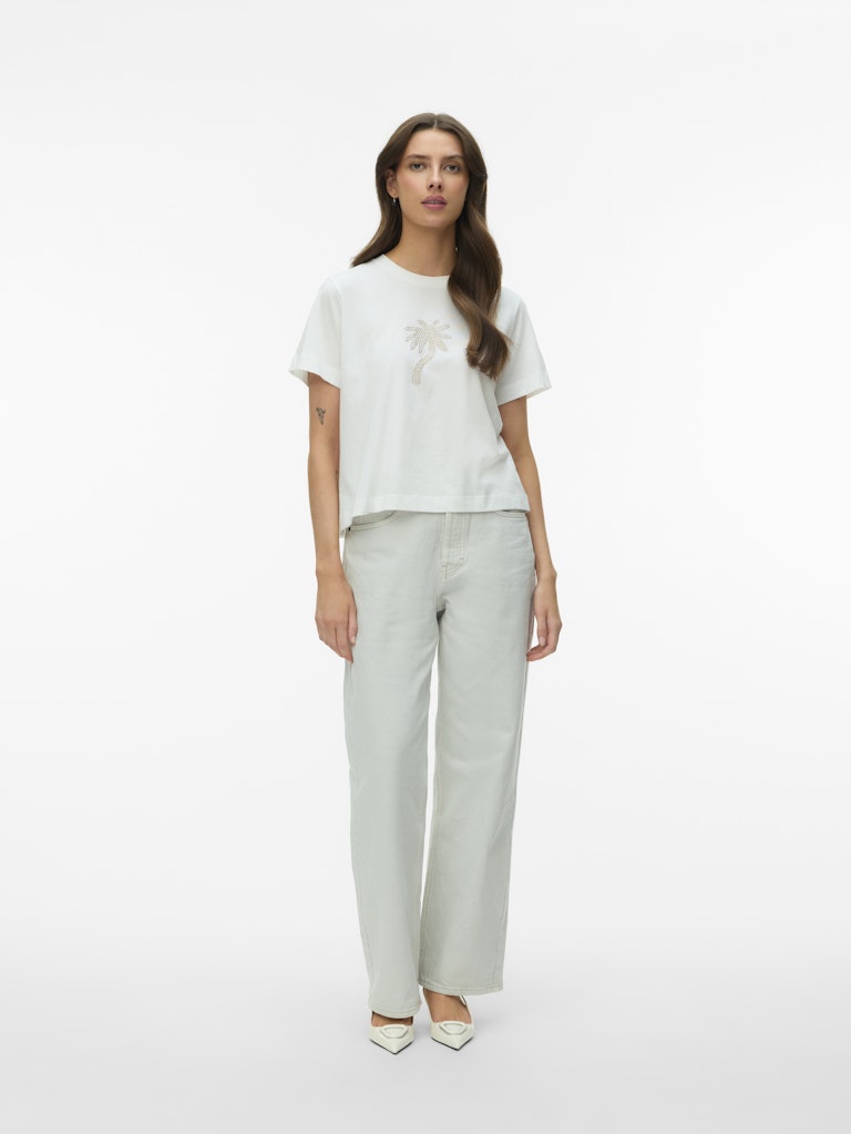 Vero Moda Palma Mette SS Top | Print