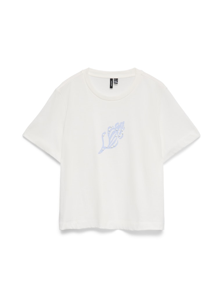 Vero Moda Palma Mette SS Top | White