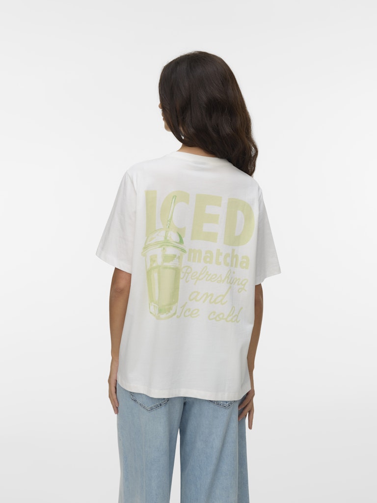 Vero Moda Zandra Caty SS Top | White