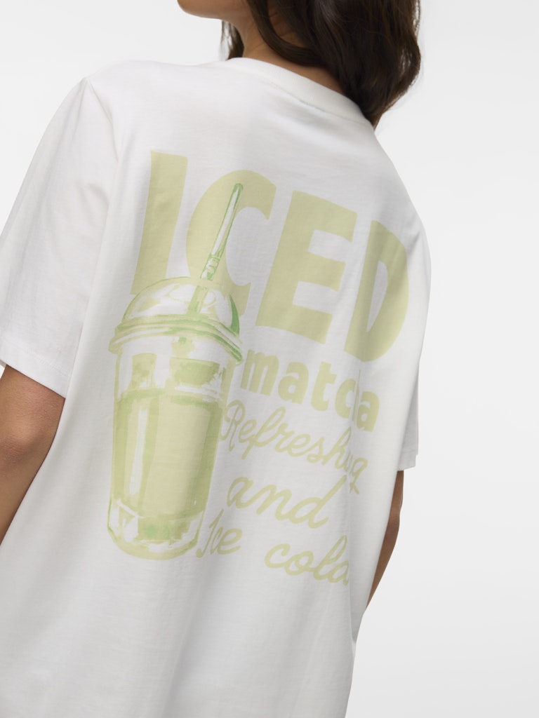 Vero Moda Zandra Caty SS Top | White