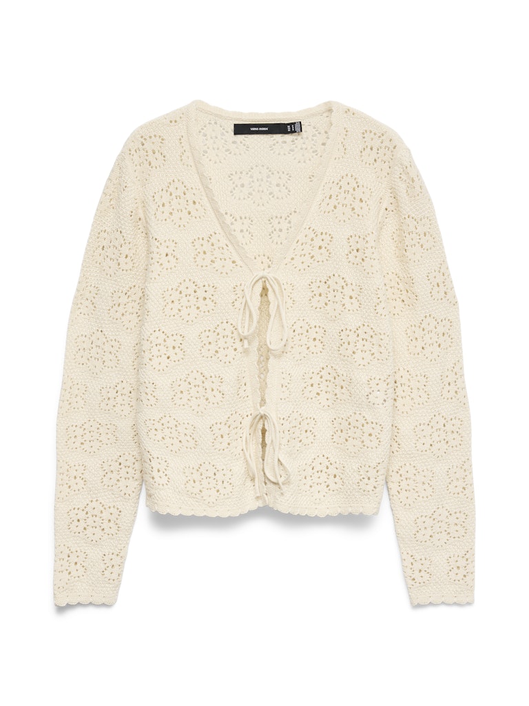 Vero Moda Ava LS V-Neck Tie String Cardigan | Birch