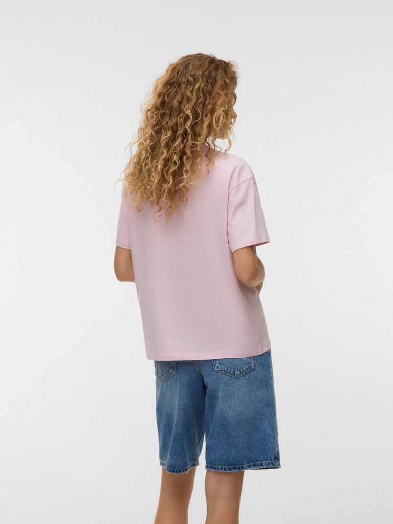 Vero Moda Ninna Mia SS Top | Pink