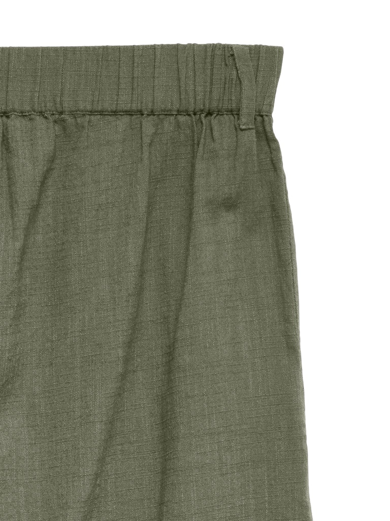 Vero Moda Cotton Linen Bermuda Shorts | Lichen