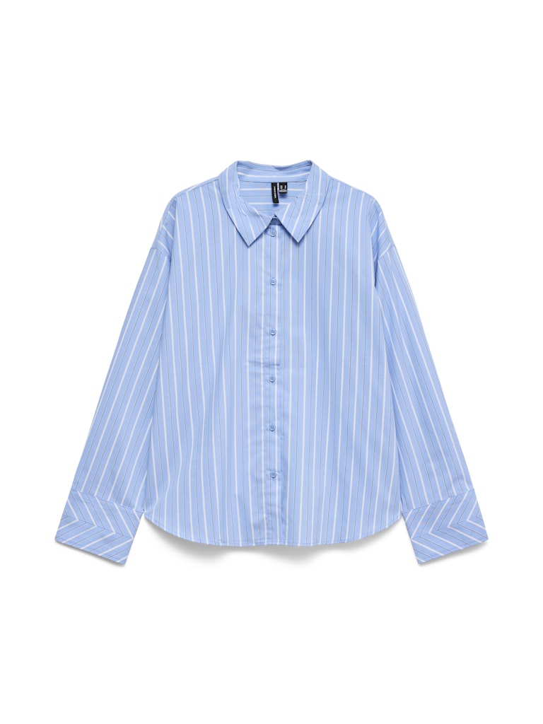 Vero Moda Monday L/S Shirt | Vista Blue